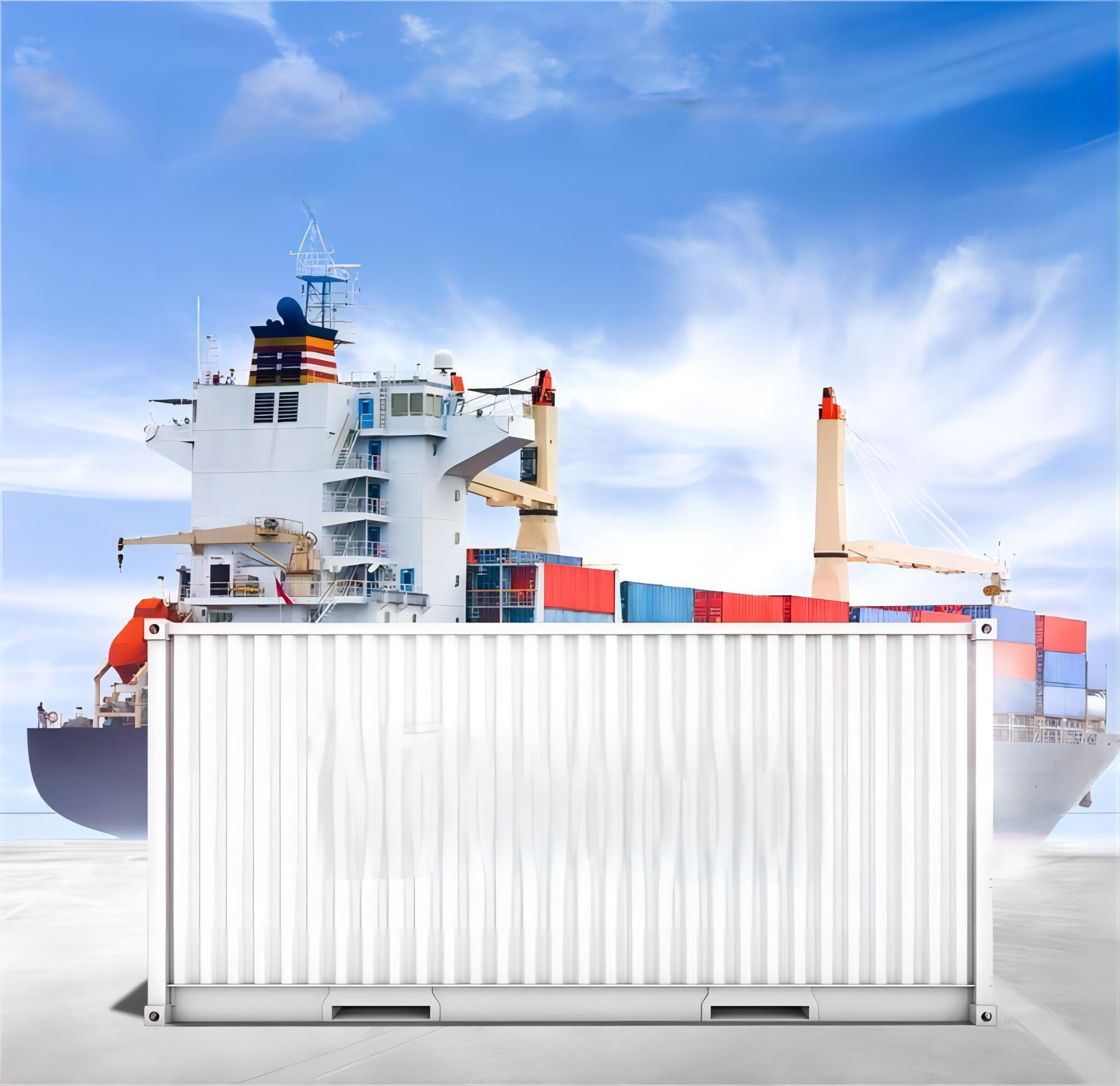 import shipping China to France door to door service cost