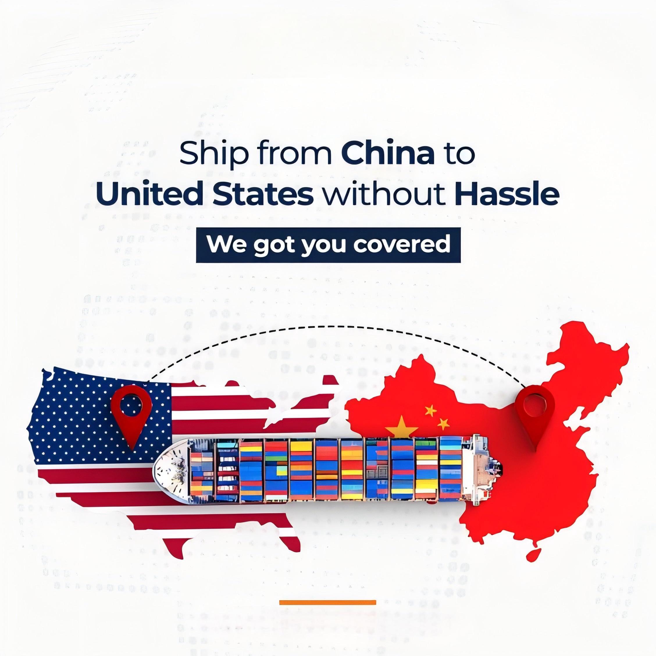 ddp logistics company china to USA bulk cargo service