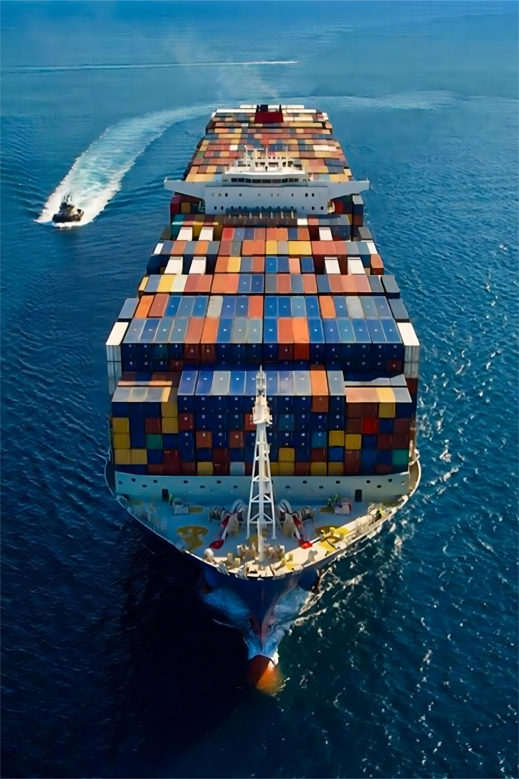 Modern logistics warehouse in China preparing shipments for Canada