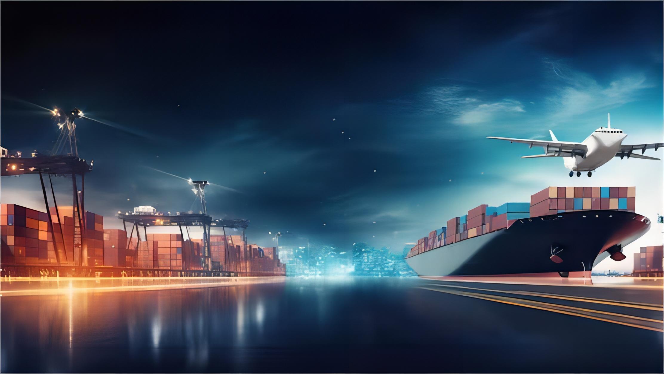 Air freight cargo plane for urgent shipments to New Zealand