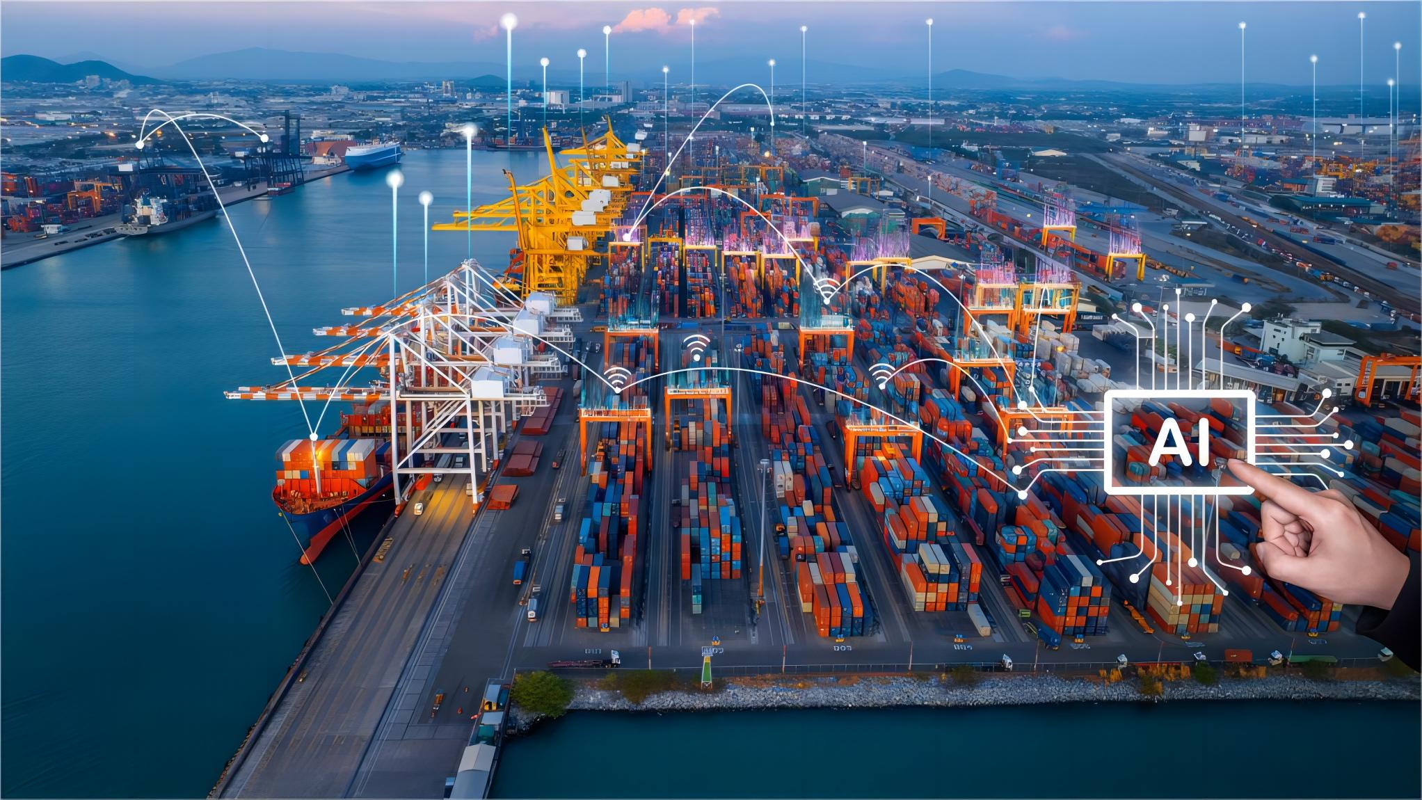 Cargo ship arriving at Auckland port with Amazon FBA inventory