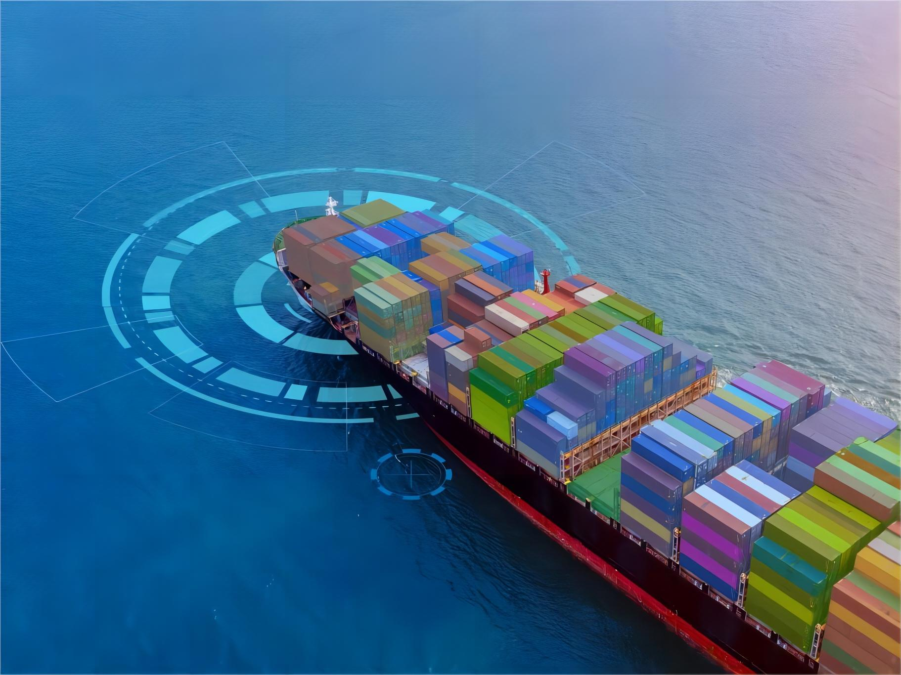 Global logistics network connecting China and Germany